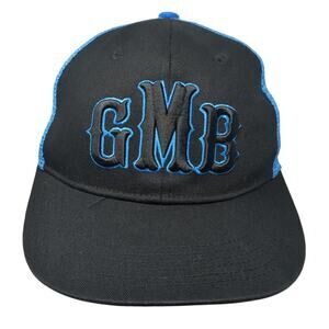GMB Strapback Baseball Cap Multicolor One Size Adjustable 6 Panel Mesh Back